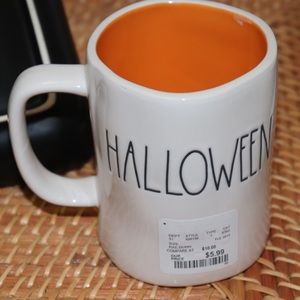 HTF Rae Dunn Double Sided Happy Halloween Mug